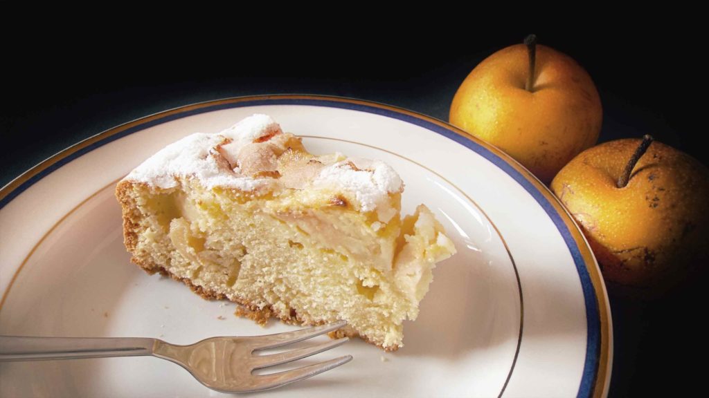 torta di mele al farro