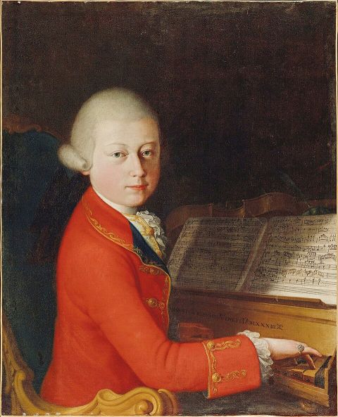 Portrait of Wolfgang Amadeus Mozart at the age of 13 in Verona (1770) 1 Portrait of Wolfgang Amadeus Mozart at the age of 13 in Verona (1770) 1